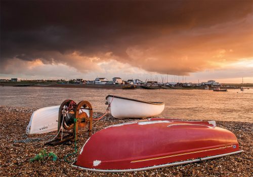 Storm over Bawdsey Quay