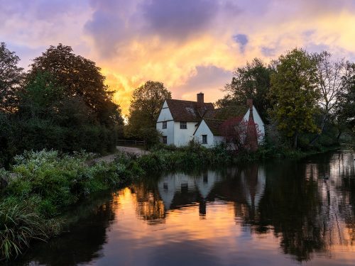 Willie Lott's Cottage by Simon Gooderham